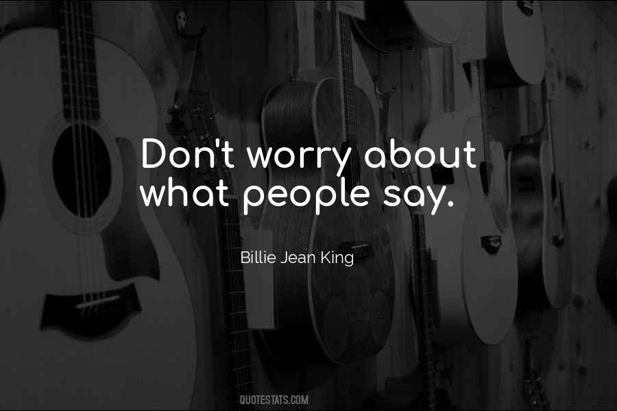 Billie Jean Quotes #1160940