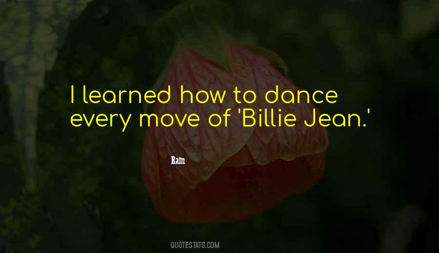 Billie Jean Quotes #99111
