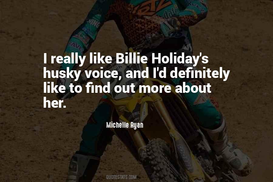 Billie Quotes #28080