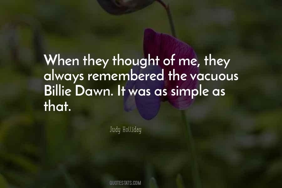 Billie Quotes #833534