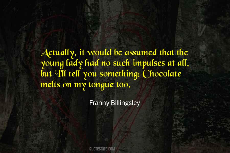 Billingsley Quotes #1832838