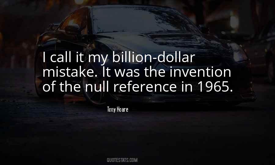 Billion Dollar Quotes #555409