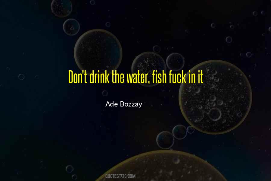 Water Fish Quotes #44016