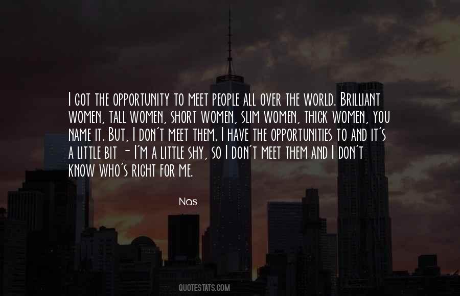 Opportunity To Meet Quotes #1770052