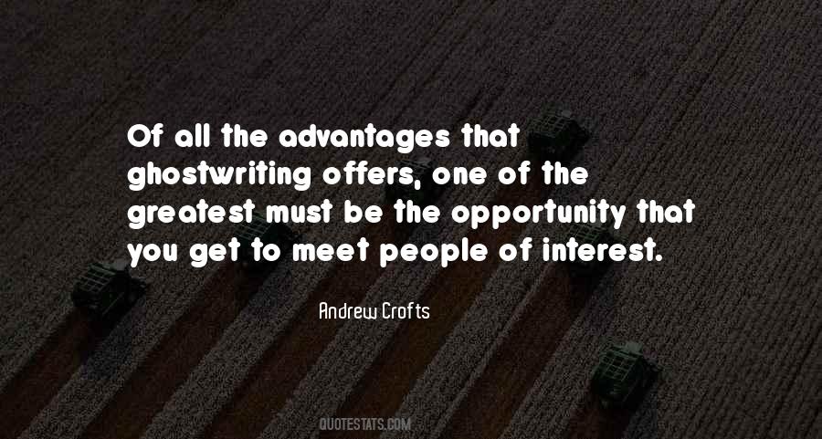 Opportunity To Meet Quotes #813654