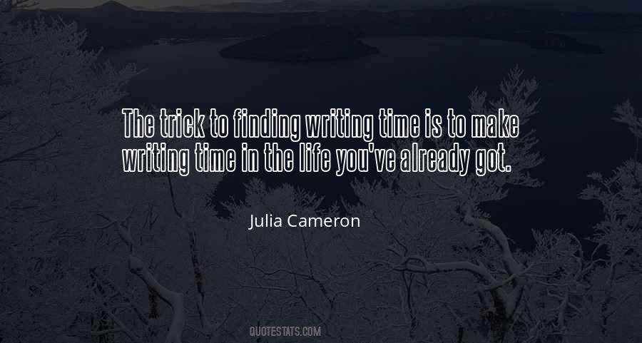Finding Time Quotes #107211