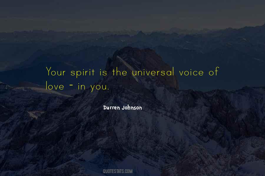 Love Universal Quotes #330117