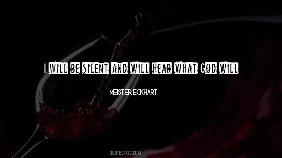 Silent God Quotes #634078