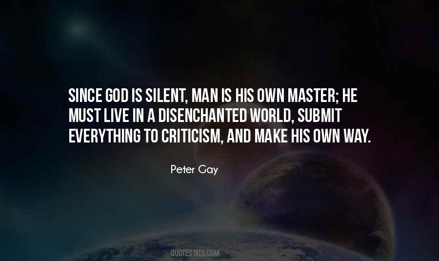 Silent God Quotes #662800