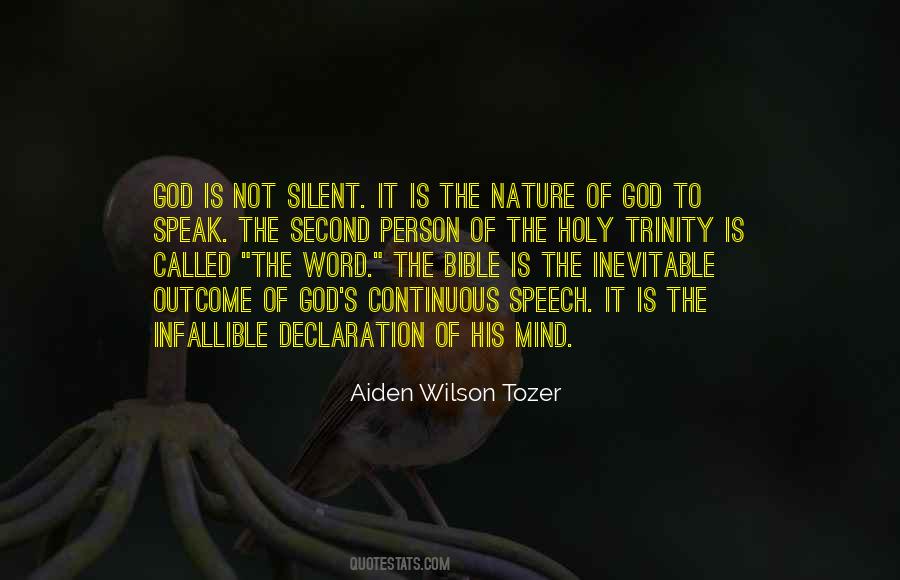 Silent God Quotes #794861