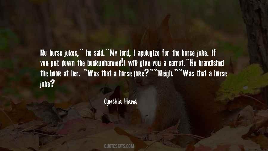 Horse Book Quotes #613866