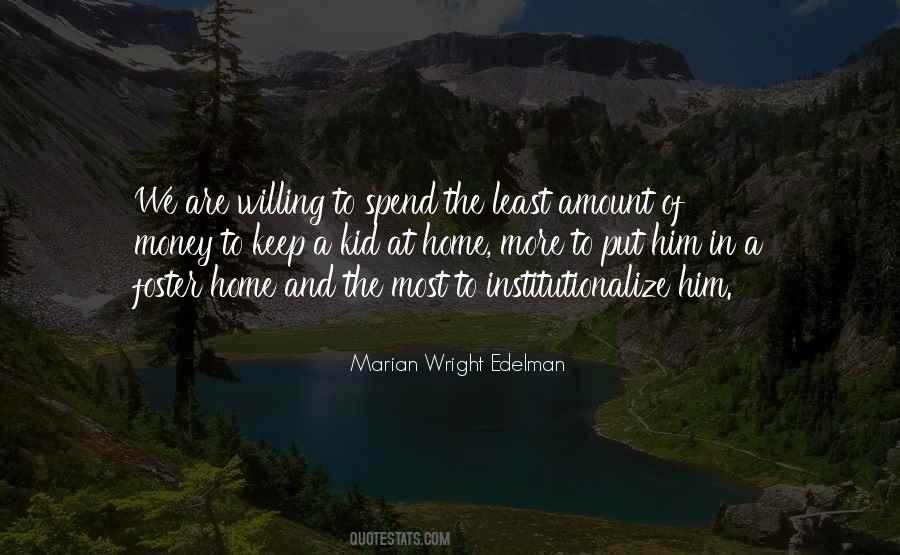 Foster Home Quotes #116790