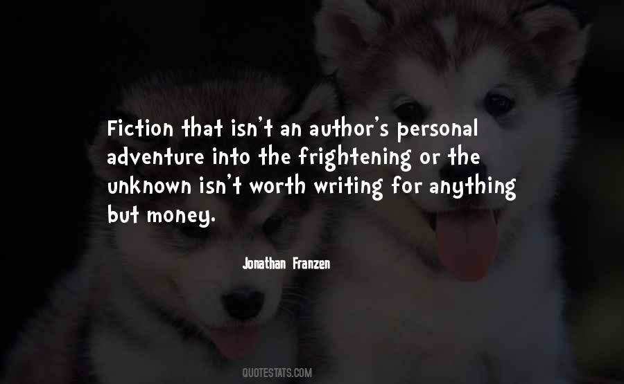 Fiction Author Quotes #165908