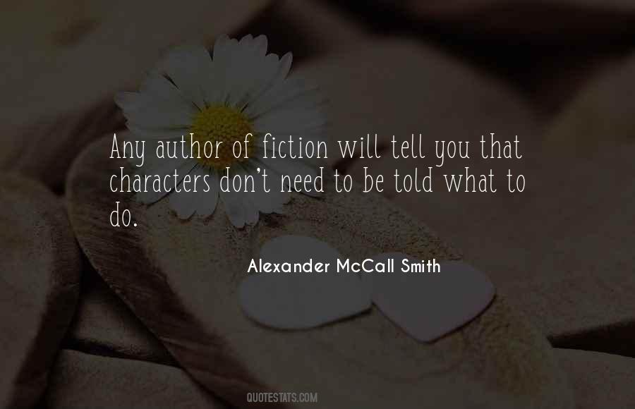 Fiction Author Quotes #397952