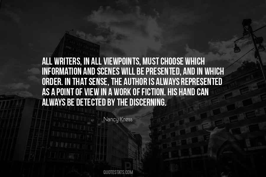 Fiction Author Quotes #868428