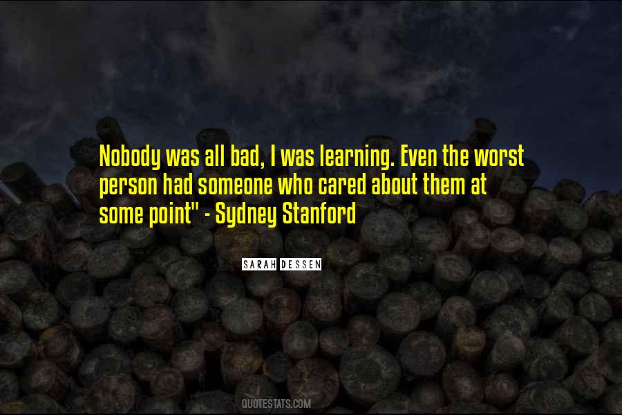 Sydney Stanford Quotes #1589606