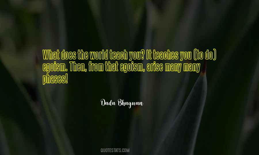 How Ego Arise Quotes #1516947