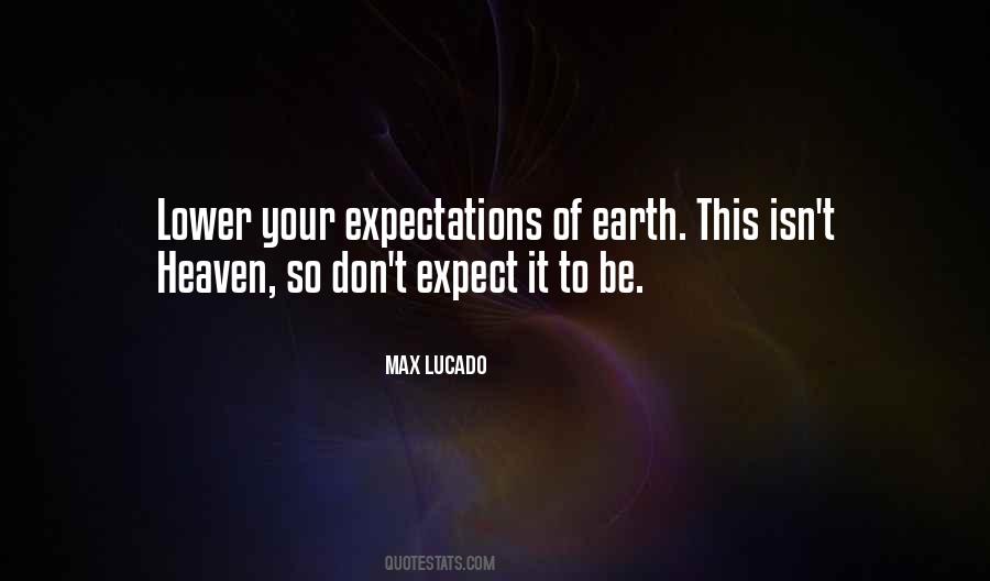 Quotes About Lower Expectations #1734852