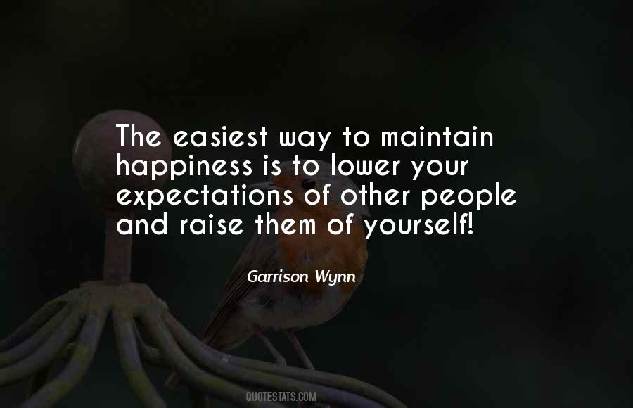 Quotes About Lower Expectations #424702
