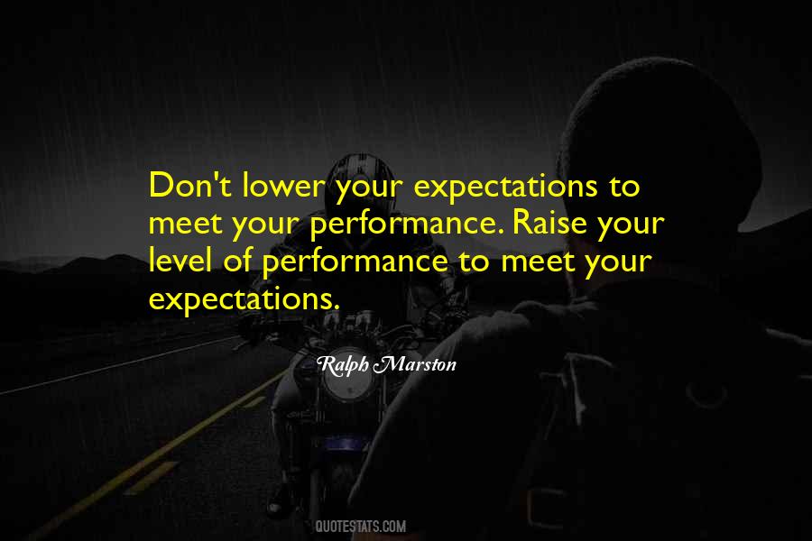 Quotes About Lower Expectations #68143