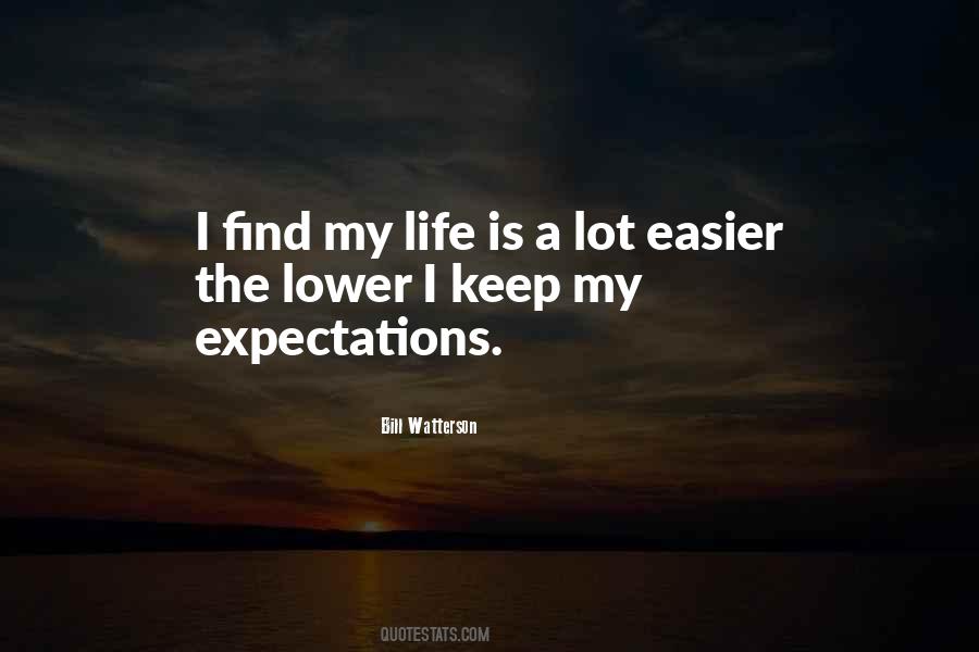 Quotes About Lower Expectations #852522