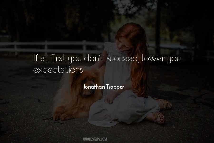 Quotes About Lower Expectations #906084