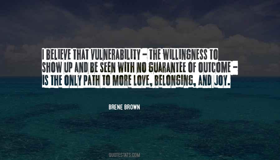 Love Vulnerability Quotes #524305