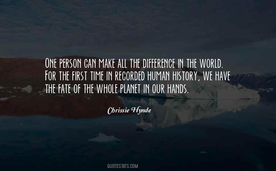 World In Our Hands Quotes #1559169