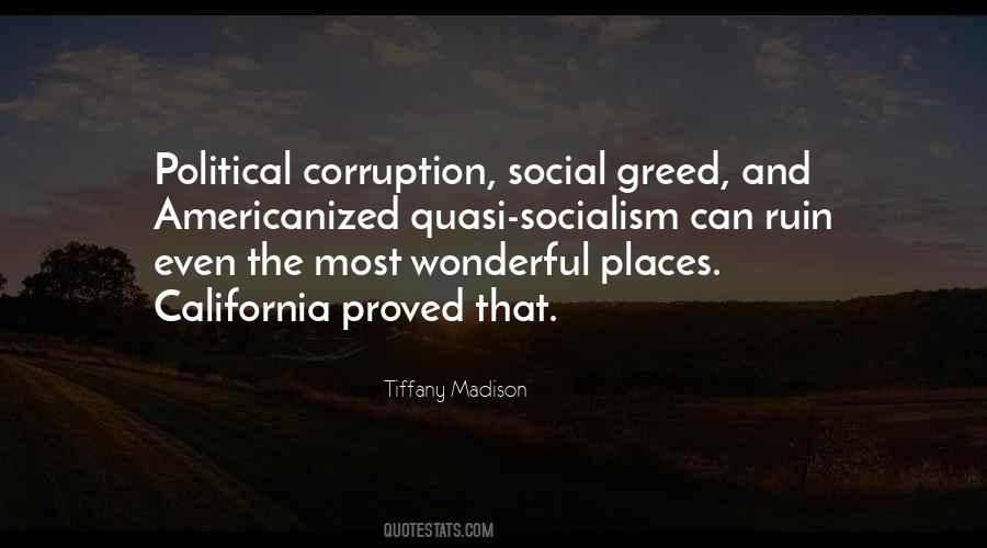 Corruption Politics Quotes #1645921