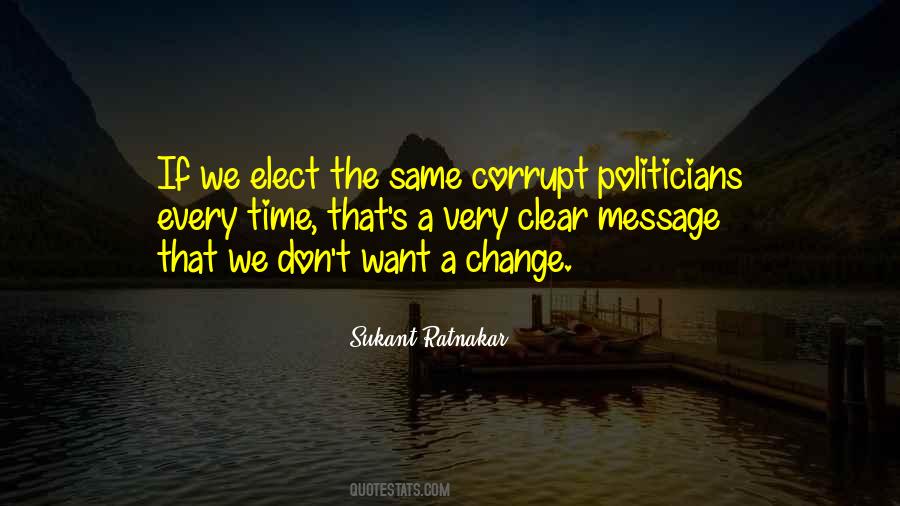 Corruption Politics Quotes #843564