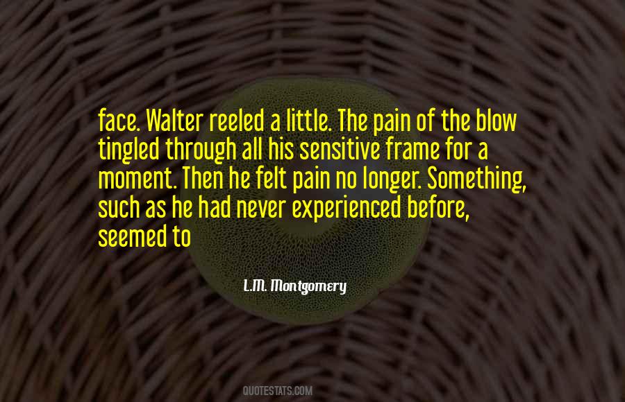 Felt The Pain Quotes #195081