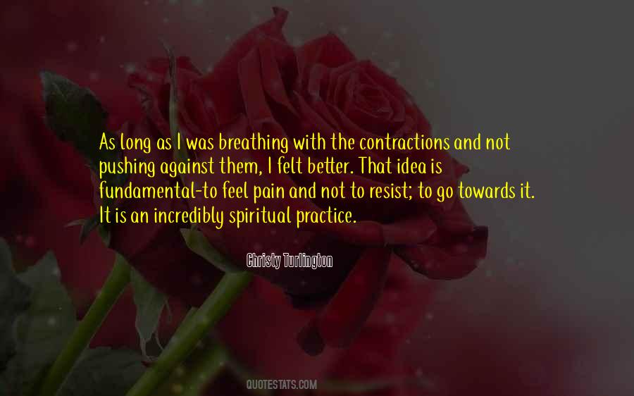 Felt The Pain Quotes #354373