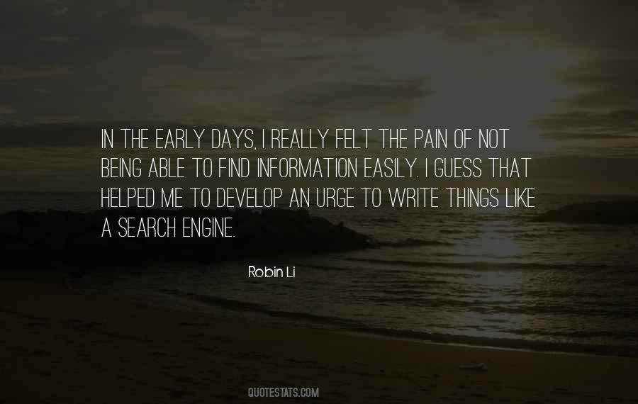 Felt The Pain Quotes #449152