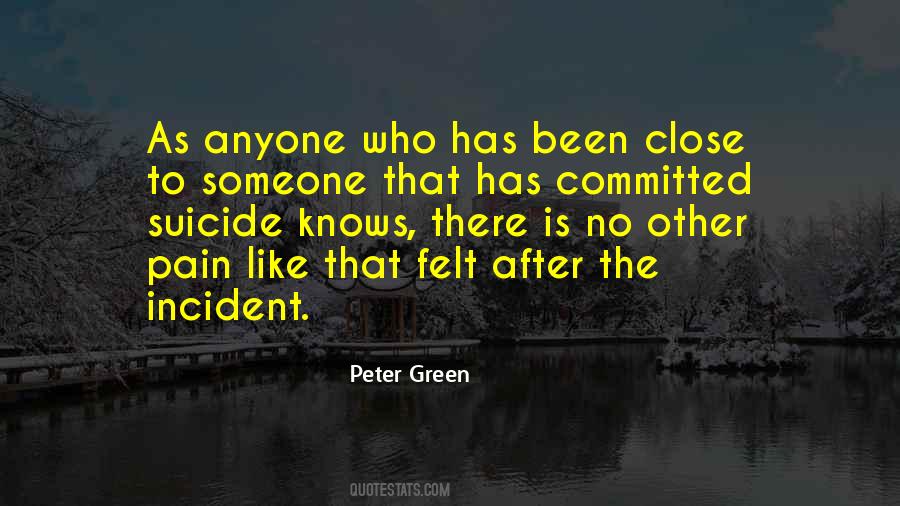 Felt The Pain Quotes #717609