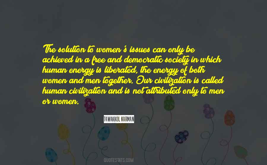 Liberated Women Quotes #1866024