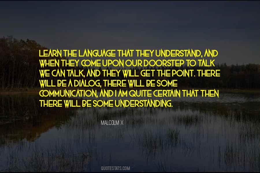 Language Understanding Quotes #1164444