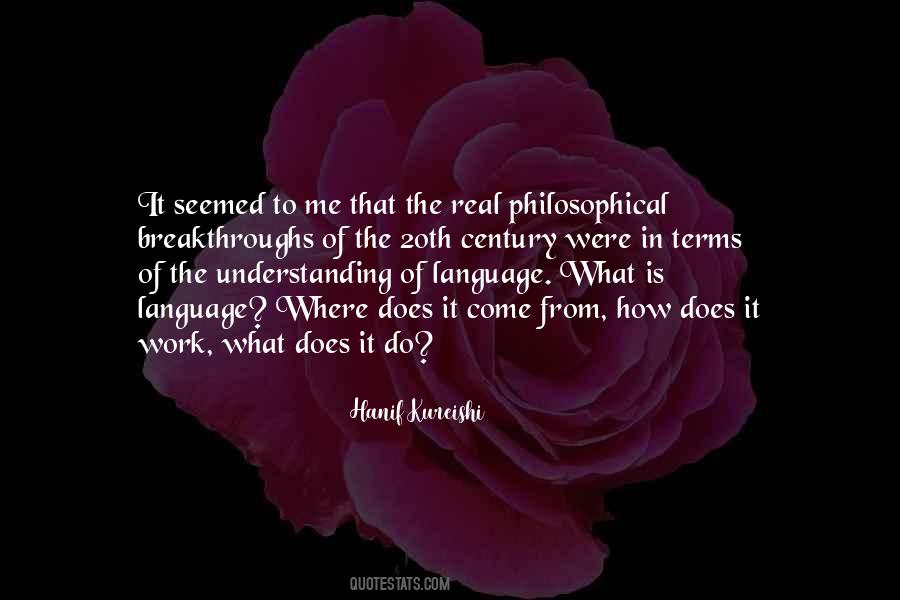 Language Understanding Quotes #1385311