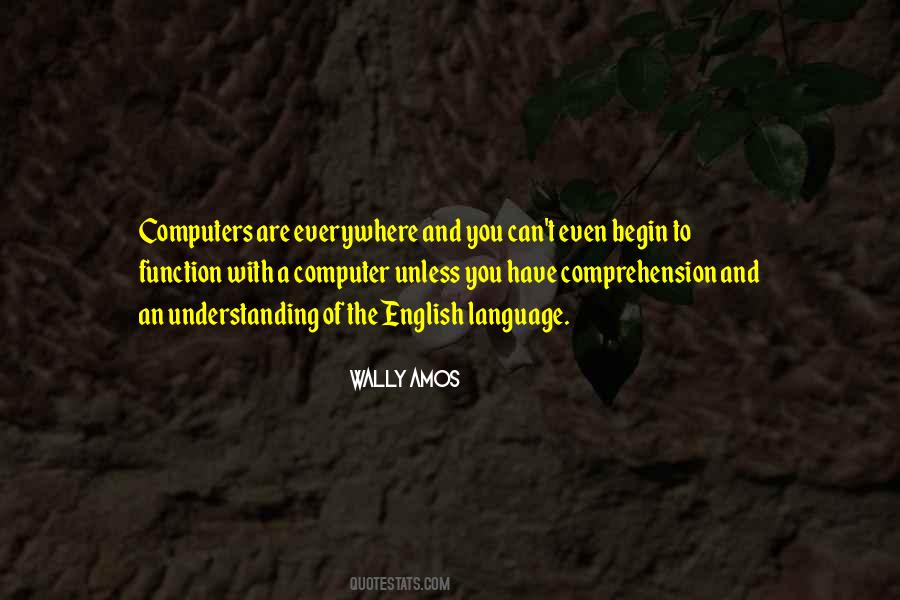 Language Understanding Quotes #187462