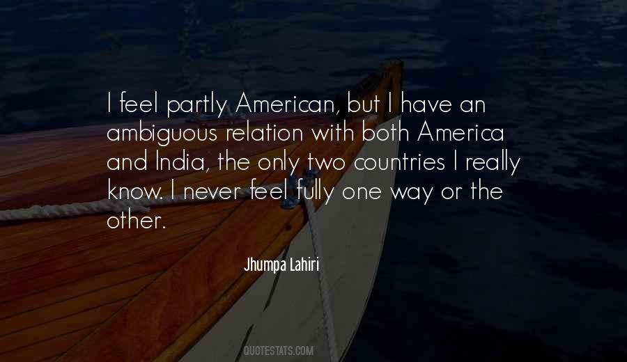 Two Countries Quotes #1604721