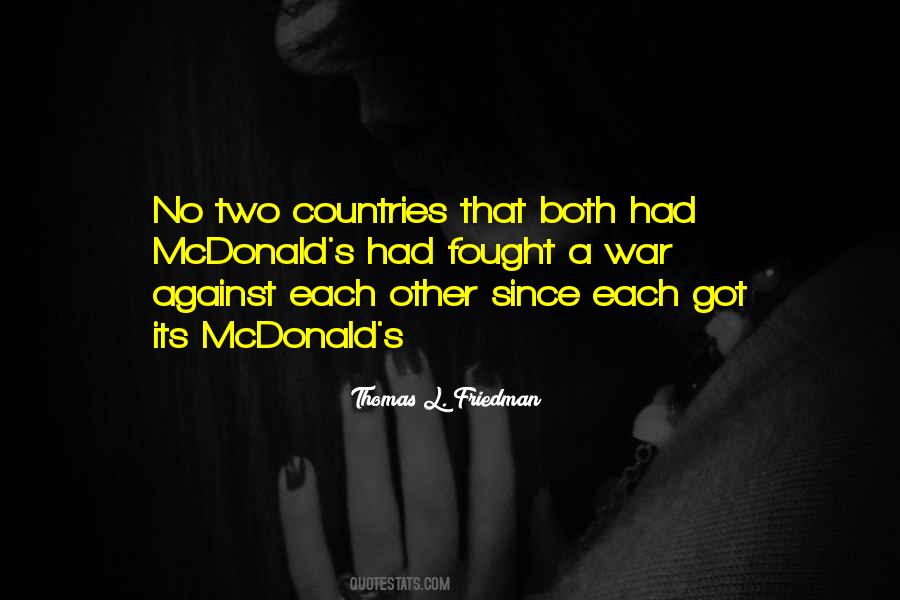 Two Countries Quotes #473828