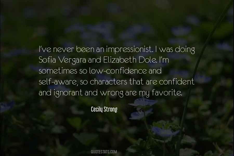 Quotes About Low Self Confidence #1605462