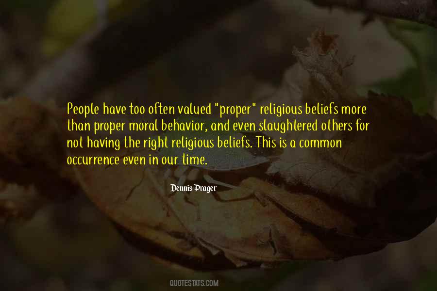 Moral Beliefs Quotes #1189710