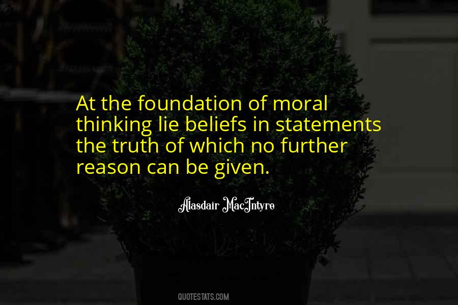 Moral Beliefs Quotes #1421702