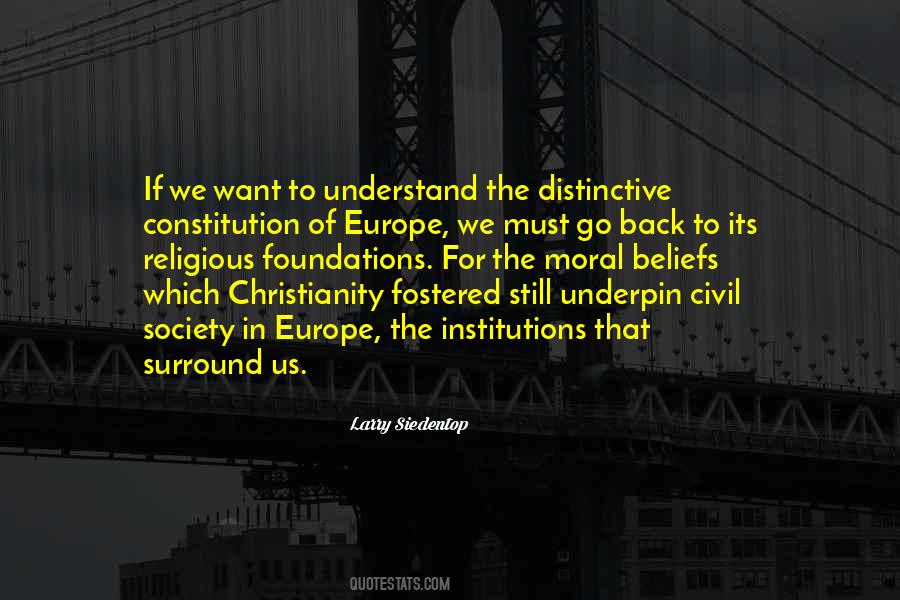 Moral Beliefs Quotes #218042