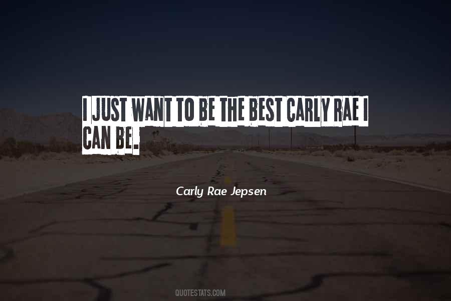 Carly Rae Quotes #323739