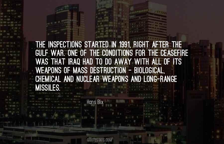 Biological And Chemical Weapons Quotes #1610356