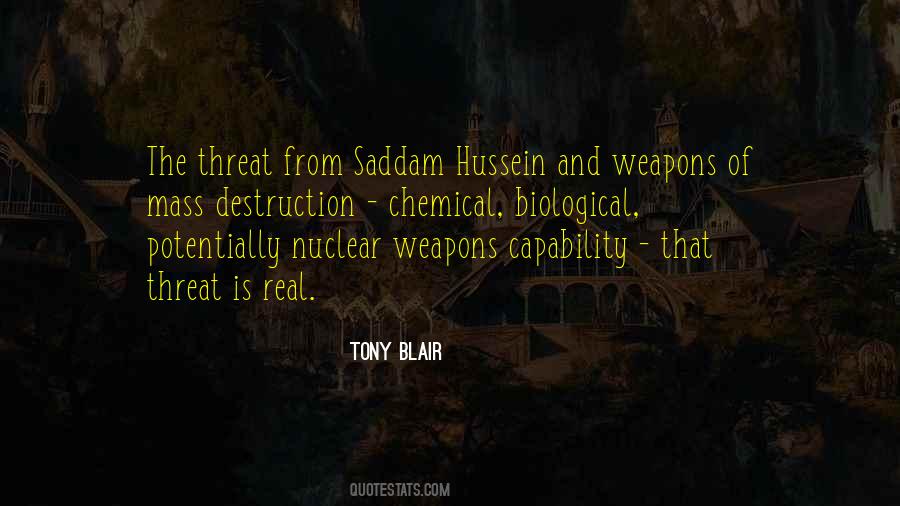 Biological And Chemical Weapons Quotes #560853