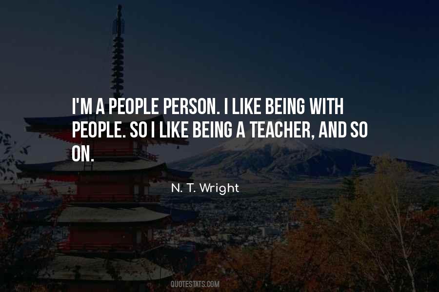 People Person Quotes #1153049