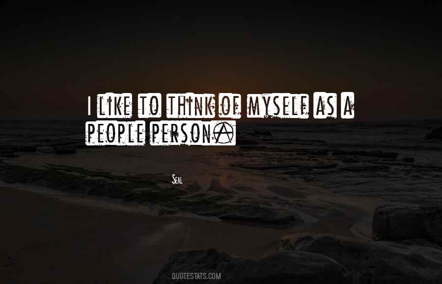 People Person Quotes #1281581