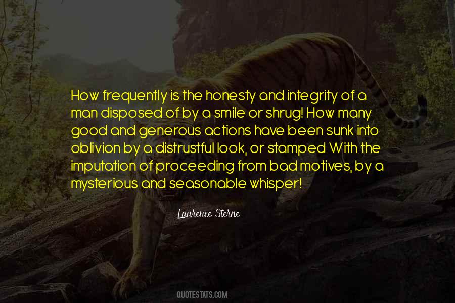 A Man With Integrity Quotes #679097